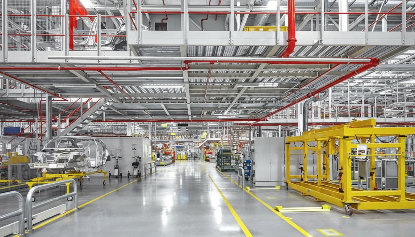 Primary school building freshly painted in Sydney