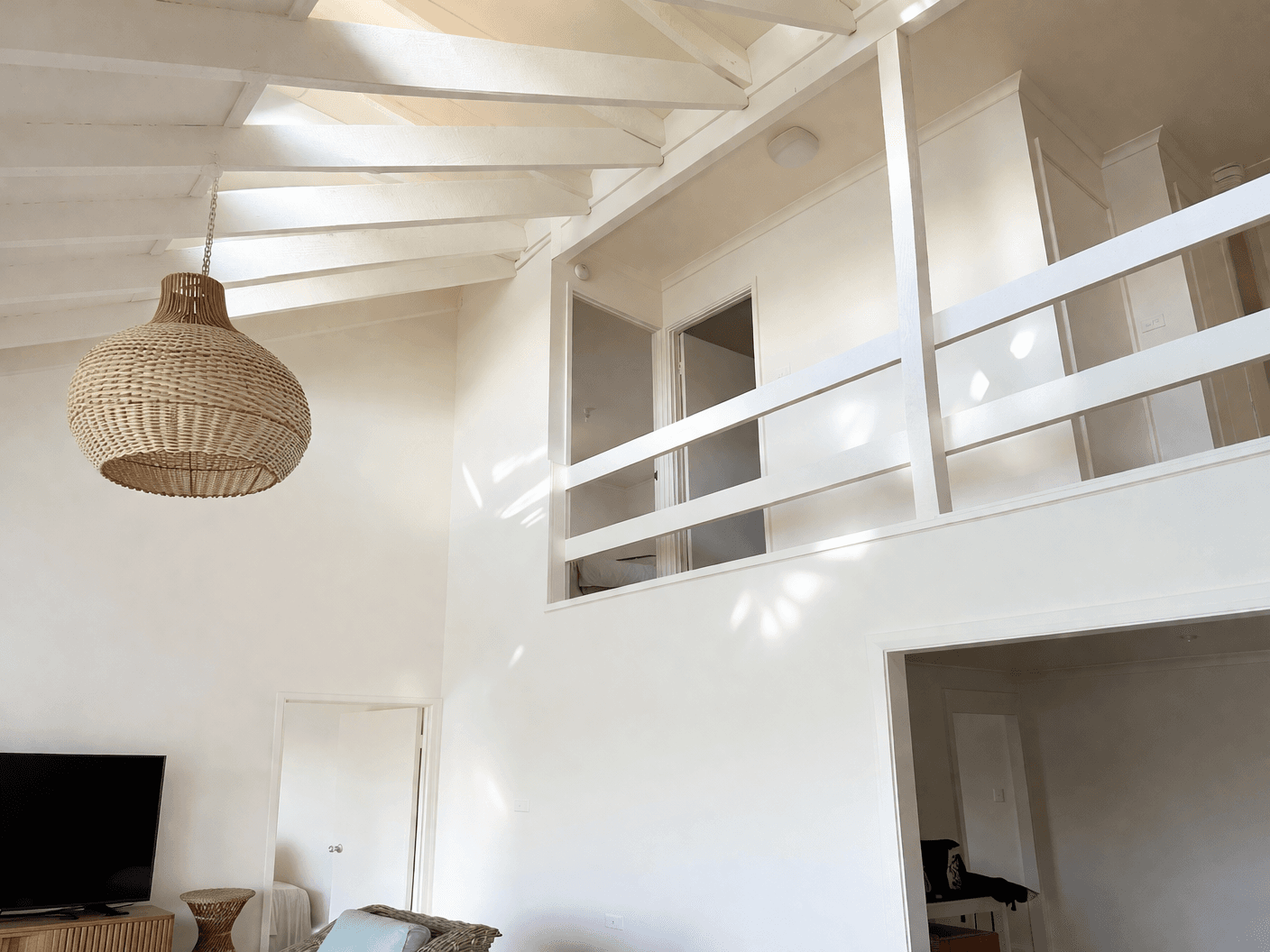 Beautifully painted interior living space in Sydney